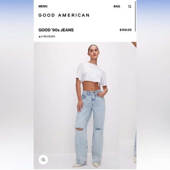 Good American 90s Jeans - Picture 1 of 6